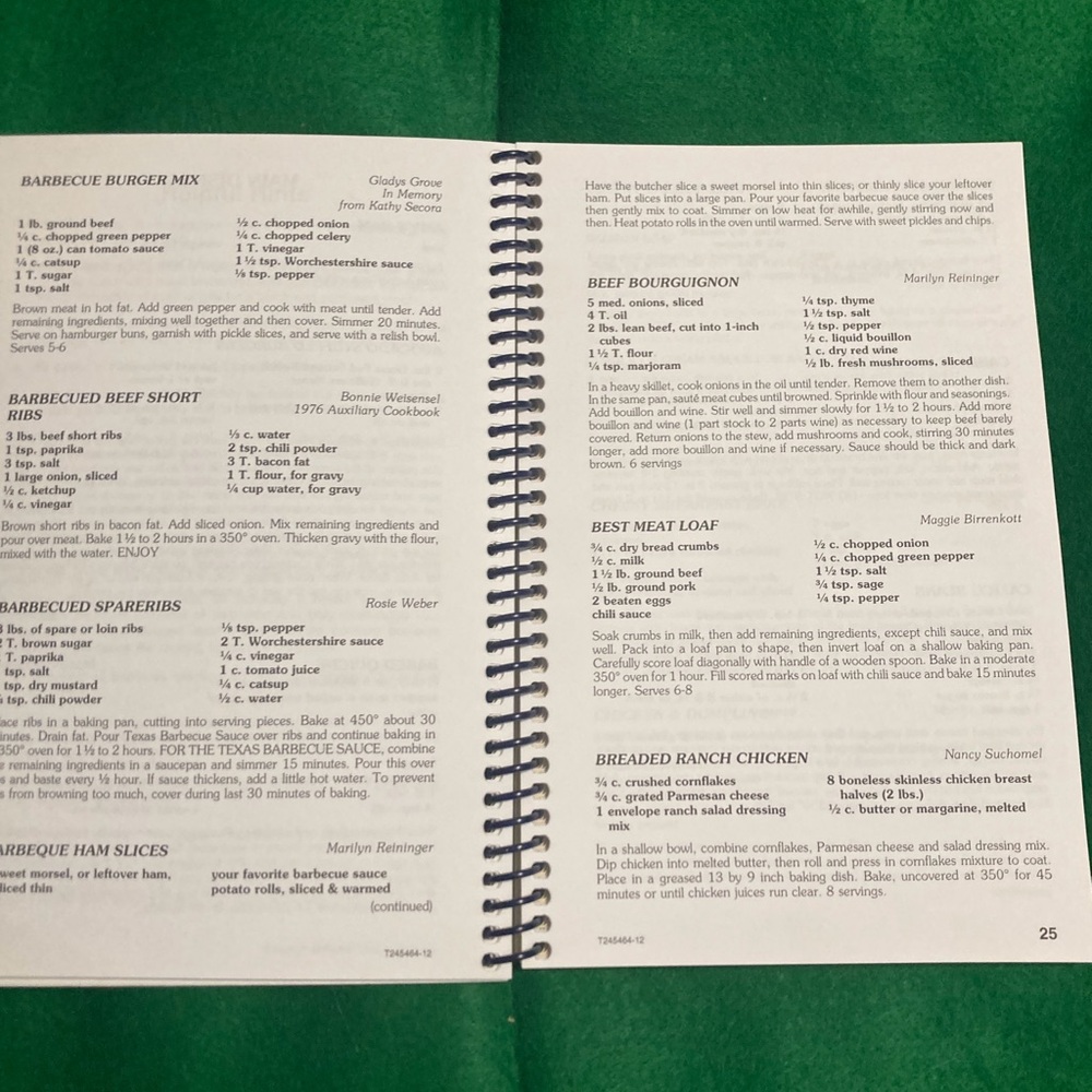 Vintage 2013 American Legion Auxillary Cookbook Unit 333 Sun Prairie WI - Picture 7 of 10
